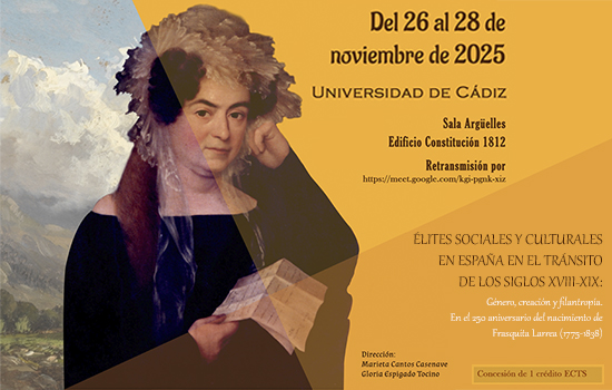 IMG Congreso  «Élites sociales y culturales en España en el tránsito de los siglos XVIII-XIX: Género, creación y filantro...